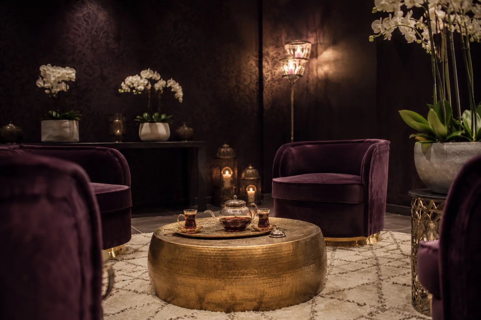 Bekleme salonu — Lila Spa, Güngören misafirlerine hizmet veren salon